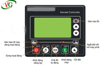 Cách khắc phục máy phát điện báo lỗi trên màn hình