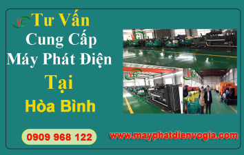 Máy phát điện tại Hòa Bình