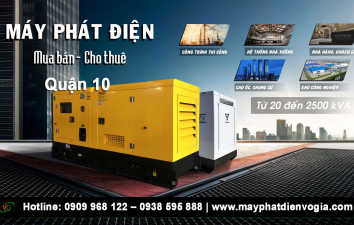 Bán và Cho thuê máy phát điện quận 10®