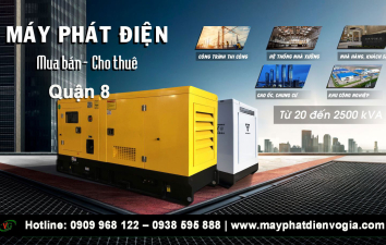 Bán và Cho thuê máy phát điện quận 8®