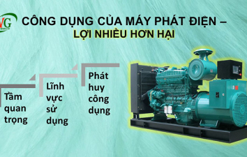 Cộng dụng máy phát điện với doanh nghiệp
