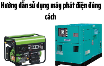 Hướng dẫn sử dụng máy phát điện công nghiệp cho người mới