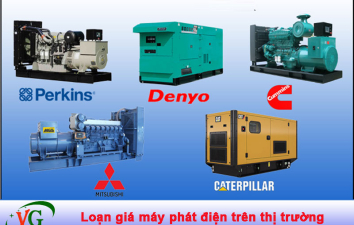 Loạn giá máy phát điện trên thị trường