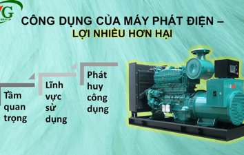 Lợi ích của máy phát điện công nghiệp