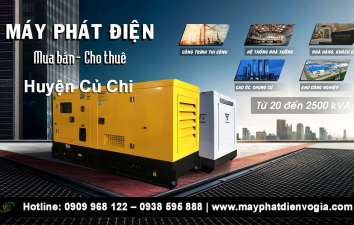 Cho thuê máy phát điện huyện Củ Chi®