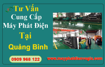Máy phát điện tỉnh Quảng Bình