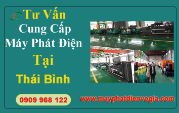 Máy phát điện tại Thái Bình