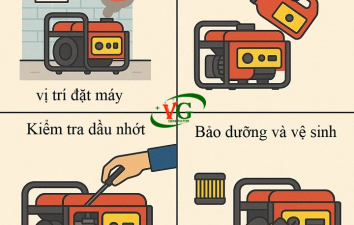 Những lưu ý khu vận hành máy phát điện