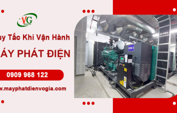 Quy Tắc Khi Vận Hành Máy Phát Điện
