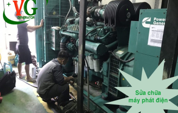 Sửa chữa các loại máy phát điện Diesel công nghiệp tại Bà Rịa - Vũng Tàu