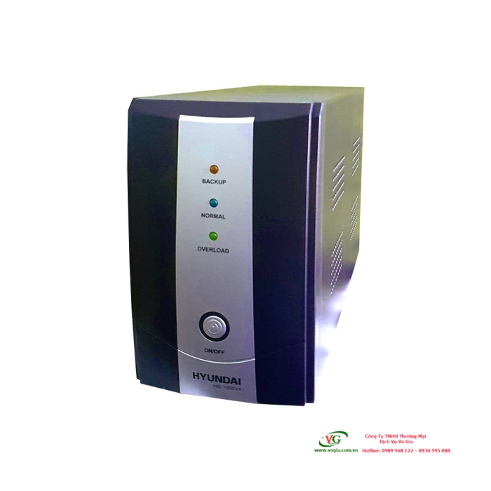 Bộ lưu điện UPS 1000VA Offline Hyundai HD-1000VA