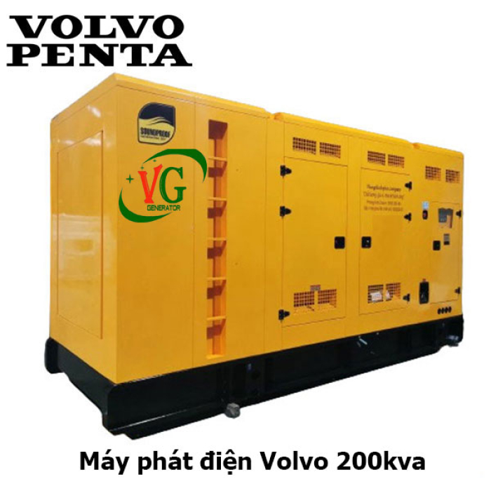 Máy phát điện Volvo 200kva