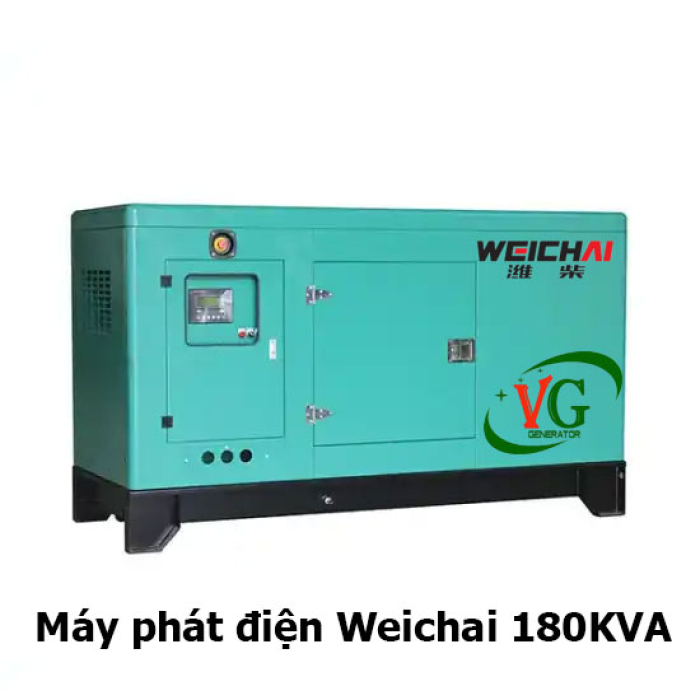 Máy phát điện Weichai 180KVA